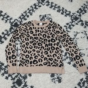 Cheetah sweater